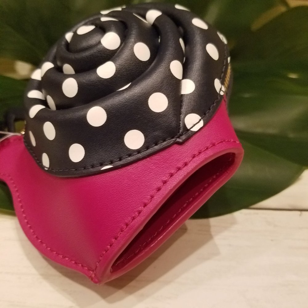 Kate Spade Enchanted Forest Snail Blue Key Fob - Picture 2 of 9